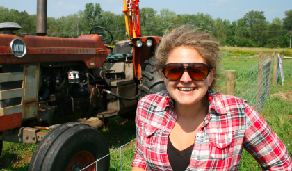 Sara Trunzo / Farm + Food Projects Coordinator / Unity College